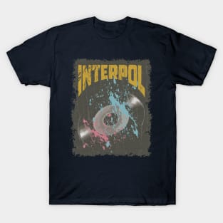 Interpol Vintage Vynil T-Shirt